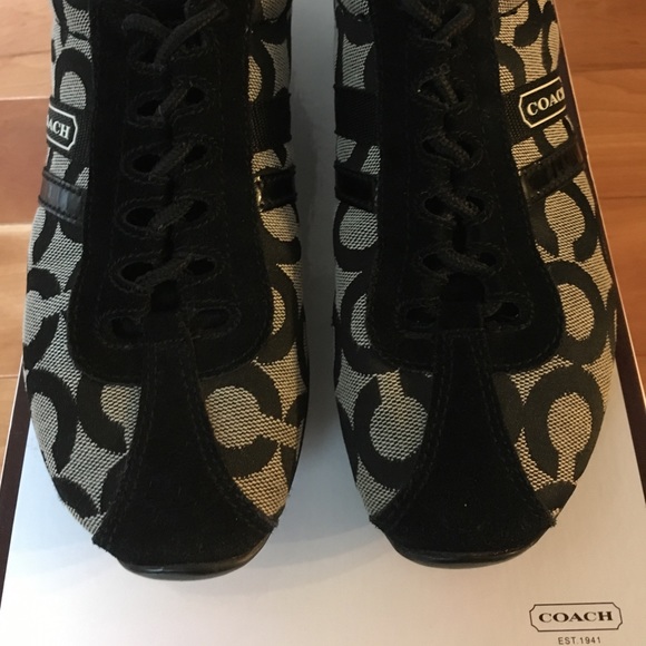Coach Shoes - Coach signature sneakers